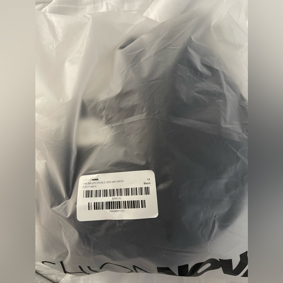 Black Asymmetrical Cut Out Bodycon Dress - Picture 4 of 4